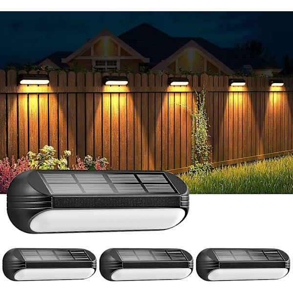 #LED solcelleanlæg solhegnlys udendørs vandtæt, LED perman#