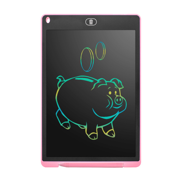 (Rosa färg) Färgrik LCD-skrivtavla, Grafikplatta Ritning