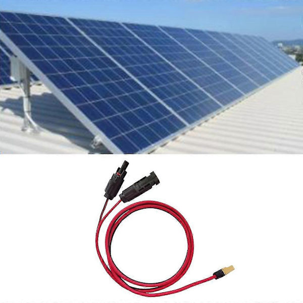 Solar til XT60 Adapterkabel til Stik Tilslut Solpanel til Lipo Batteri og Solgenerator