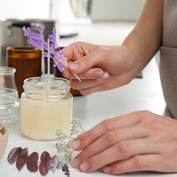 1 Sett DIY Håndverk Lagingsmaterialer Duftende Tørkede Blomster Tørket Blomst DIY