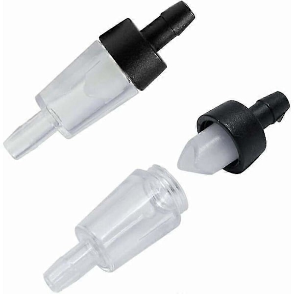 Akvarium Luftpump Backventiler 40 Stycken Akvarium Envägs Backventiler Akvarium Backventil Envägs Plast Backventil,