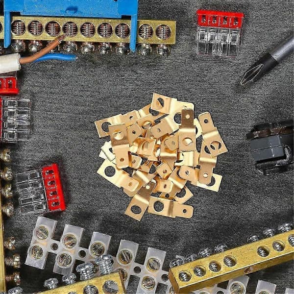 Ikke-isoleret loddefri afbryderadapter, 1/4 tomme han-tap, hurtig afbryderforbindelse, elektrisk