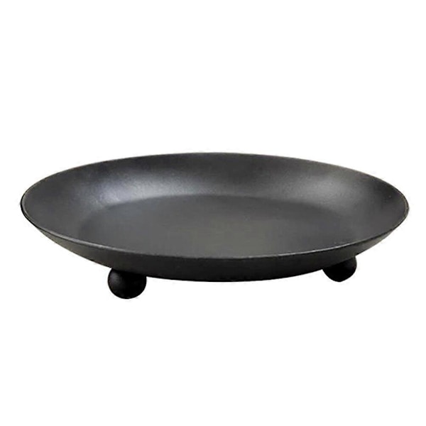 Jern Lysestake Dekorativ Lysholder Metall Lysestake Duftlysbrett