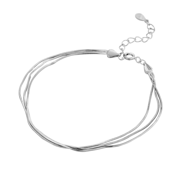 #Tre-lags tyndt armbånd, s925, specielt smykke#