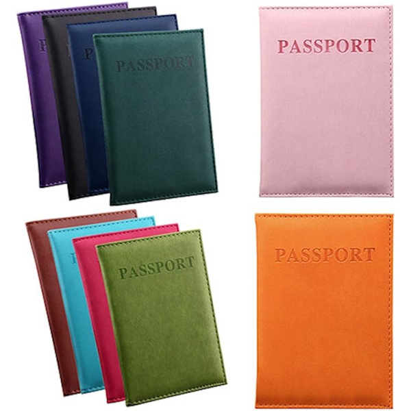 Passportholder (Svart), Reiselommebok, Liten Dokumentarrangering