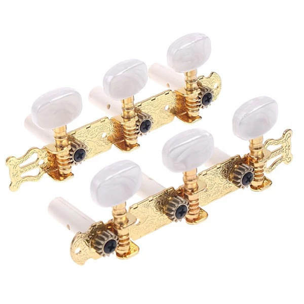 /#/2 stk. stemmeskruer til klassiske guitarer Guitar Peg Knobs Tuning Pegs til klassisk guitar eller akustisk guitar/#/