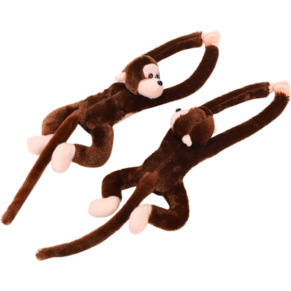 *1 Par Søte Ape Lange Hale Gardin Tilbakeholdere for Barnerom*