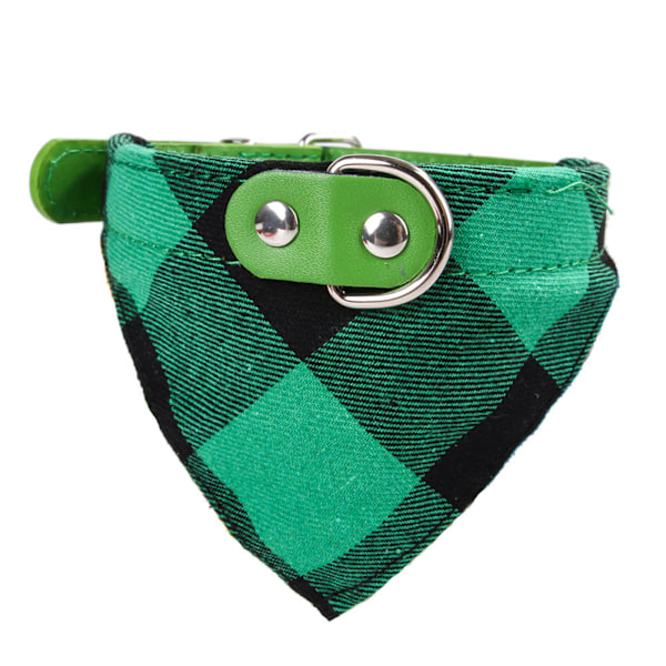#L Hundebånd Lys Kjæledyr Bandanas Sjal Justerbar 4Set#