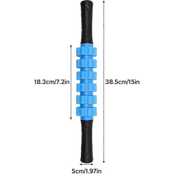 Muskelmassage Rulle Massage Stick til Ømme Muskler Muskelrulle Stick Ben Recovery Hjælp