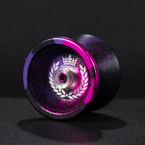 #Pro Reactive yo-yo metal yo-yo blæk stænk lilla 1 stk. Erstatning for ikke-reaktive yo-yo lejer til avancerede spillere#