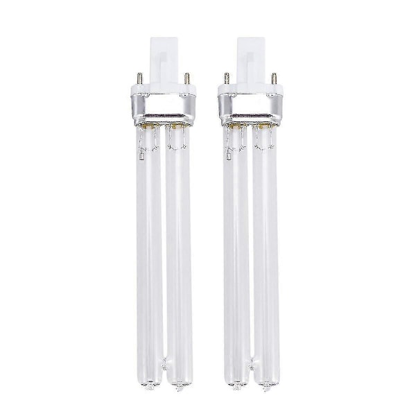 2 stk. 11w Ultraviolet UV Desinfektionslys Lamper UV Steriliseringspærer Til Sterilisator Fisk Ta