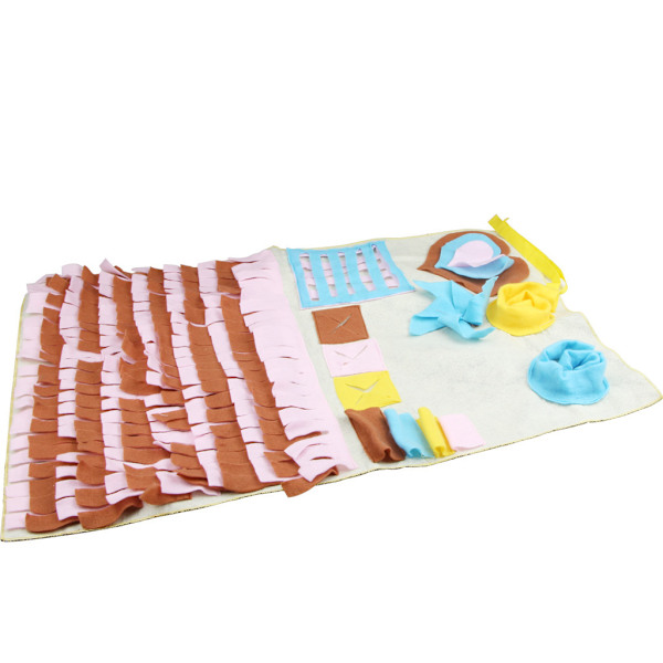 Magnet Pet Træningsmåtte (58cm*86cm) Hundefodermåtte, Anti-Stress