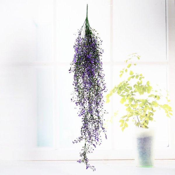 Kunstige Planter Sæt af 2 Ivy Vine Kunstig plante Indendørs Udendørs