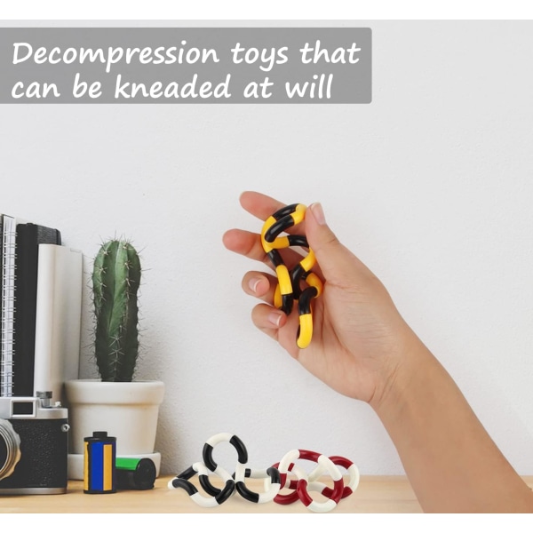 Tangle Leksak, Fidget Twister, Hand Fidget Leksak, Twist Avkoppling