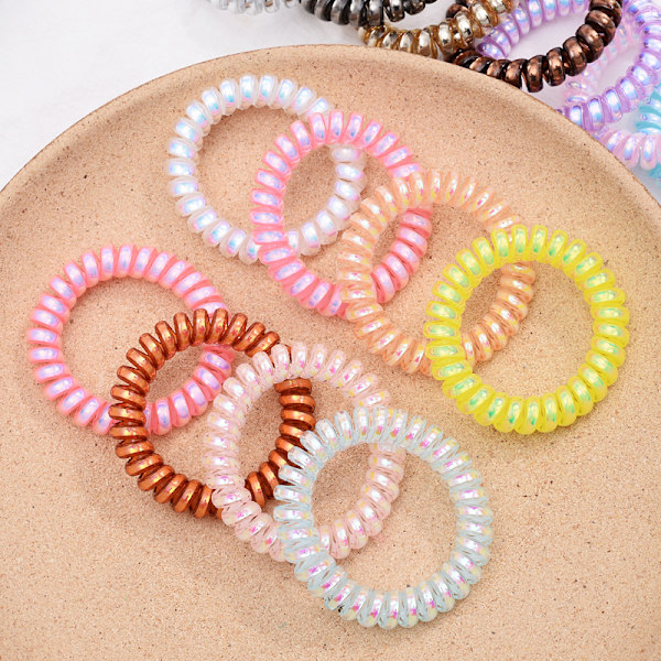 #16 kpl Diagonal Stripe Spiral Rannekkeita Lapsille, Täydellinen Lahja, Satunnaisia Värejä#