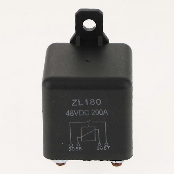 Zl180 Bil Lastebil Motor Starter Kraftig Delt Lading 4 Pin Relé 200a 48v
