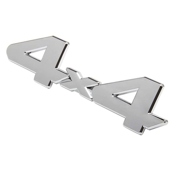 2 kpl Metal 4x4 Auton Takaluukun Takamerkki Tarra St