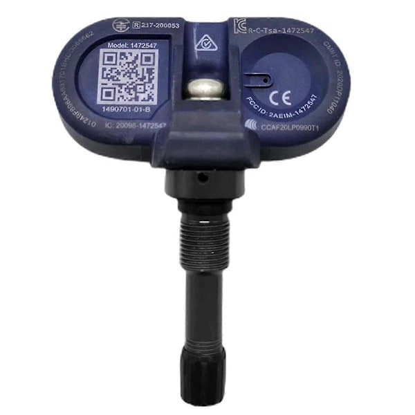 1 st 1490701-01-B Bluetooth TPMS Däcktryckssensor för Y X S 2020-2023 Monitor 1490750-01-A 1490