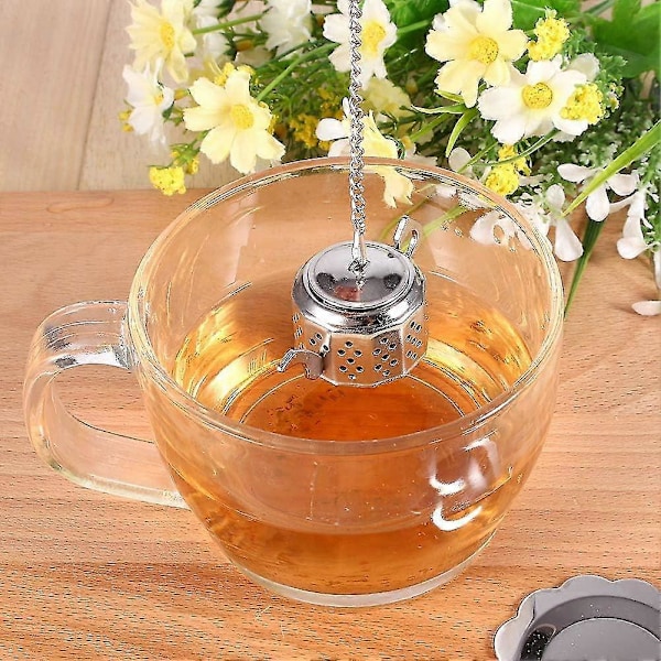 Teformad teinfuser i rostfritt stål