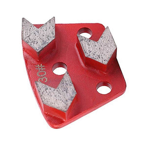 5 stk. Diamantgulvslibningspude Skive 30 Grit Metal Bond Skraber Til Slibemaskine Gulv Beton