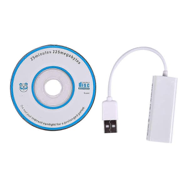 USB 2.0 til RJ45 LAN Ethernet Nettverksadapter For Laptop PC