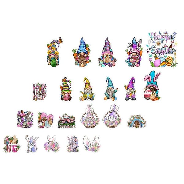 1 set Easter Refrigerator Magnet Fridge Magnet Whiteboard Car Magnet Decal Decorations