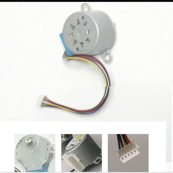 Mikro Steppermotor, 4-fas 5-tråds DC Mikro Steppermotor 24byj48 Växelreducerande Steppermotor Ersättning Liten Storlek Och Högt Vridmoment