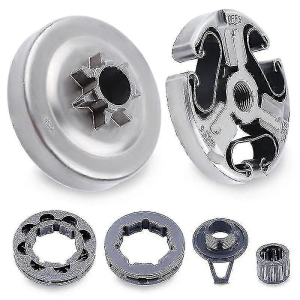 3/8-tommers Clutch Trommel Felg Tannhjul Gir Bur Lager Kit For 365 371 372 372xp 362 Motorsag Deler