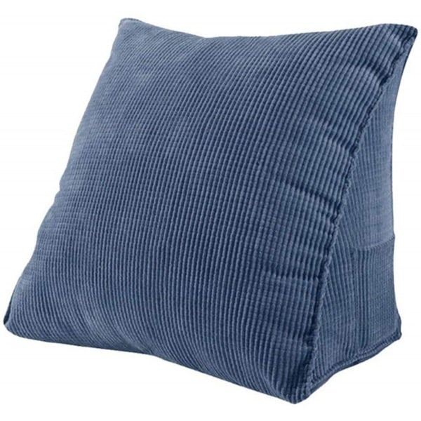 #Kilformad kudde för säng & soffa - bekväm läs-kudde med stöd för midjan#