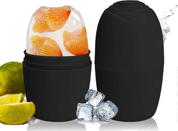 Ice Roller [Rose] Premium Ice Roller til Ansigt Lavet af Silikone - Ice Face Roller i Højeste Kvalitet Ice Roller