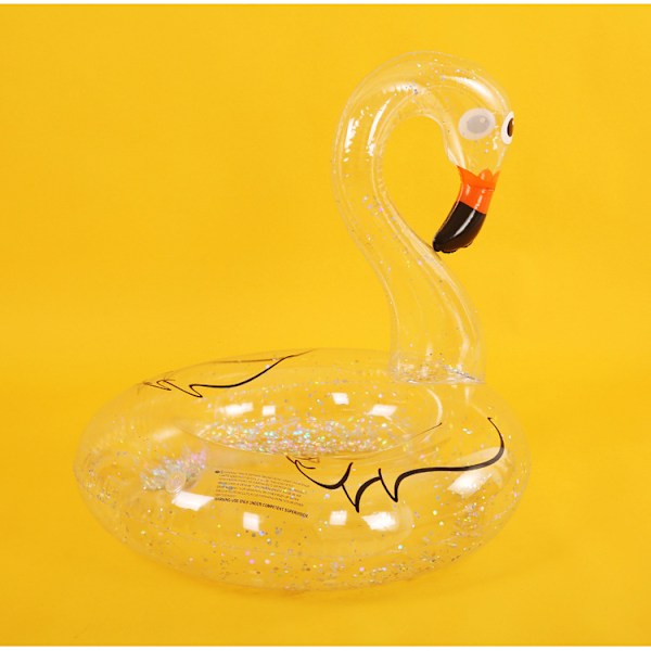 (Färg: Flamingo, Storlek: 90cm) All Transparent Sequins Unicorn Sw