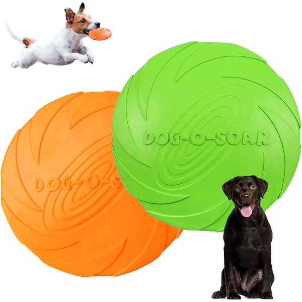Dog Disc, Frisbee Dog, 1 Frisbee Toy Dog, Används för spel, sport