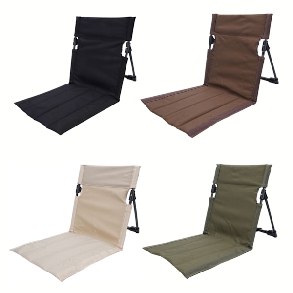 #Foldingstol strandstol lav campingstol komfortabel ryggstøtte#