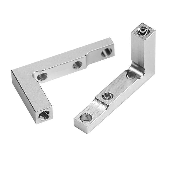 2 stk. metal servomontering til BB01 BBX 1/10 RC bil opgraderingsdele