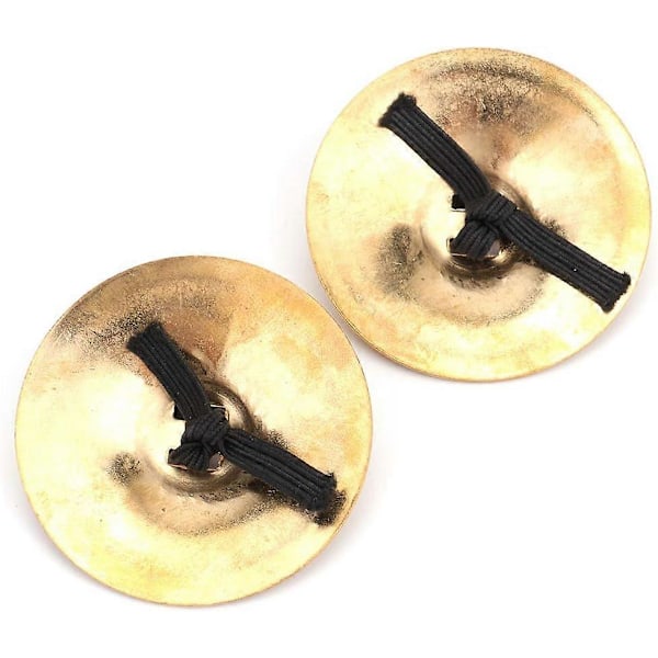 2 Par / 4 st Amerikanska Magdans Finger Zills/Sagats/Cymbaler