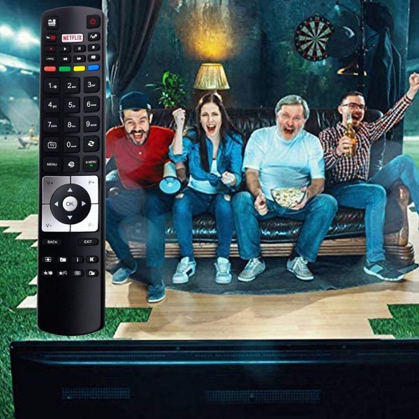 #Reserve fjernkontroll RC5118 for alle Hitachi Telefunken TV-fjernkontroller#