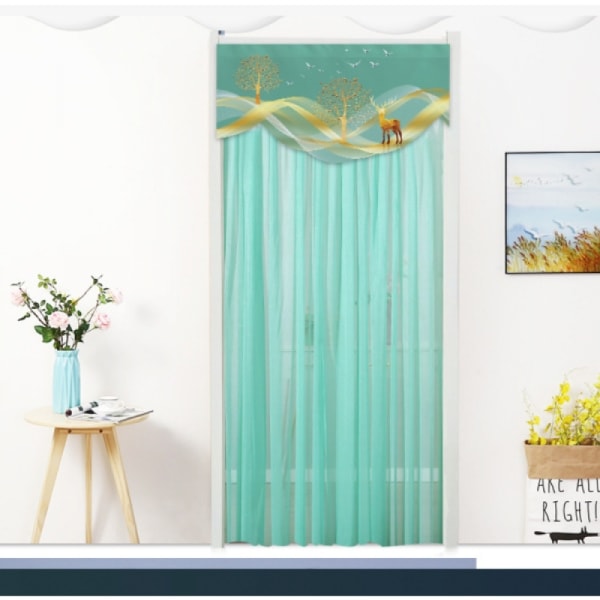 #Insect-proof door curtain 85x90cm free Velcro#