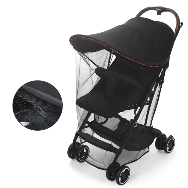 Solskydd för barnvagn, universell, stretchig, solskydd för barnvagn