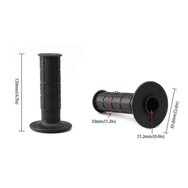 7/8\" Gasshåndtak Akselerator Håndtak og Kabelsett + Venstre Høyre Clutch Bremsehåndtak Hendler For Offroad Motorsykkel Gasshåndtak 110-25