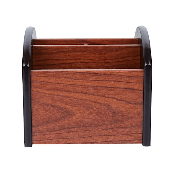 Roterande Fjärrkontrollshållare Stativ Caddy/Snurrande Träskrivbord
