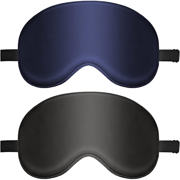 Unimaskit, 2 kpl silmälappusetti, ultrapehmeä unimaskit
