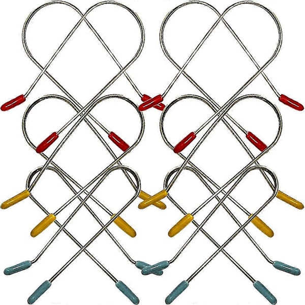 24 stk. Hot Curler Clips Udskiftning Hot Roller Clips Ruller Fastgørelsesstift Til Hjemmesalon gx20241207410