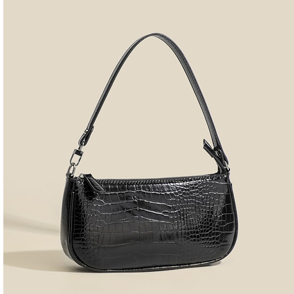 #Damen Handväska Liten Axelväska (Svart)#