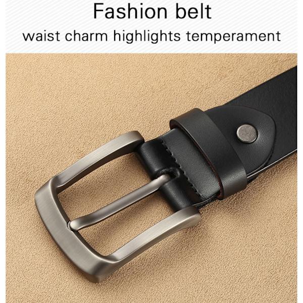 #bälte herr full läderbälte 38 mm brett#