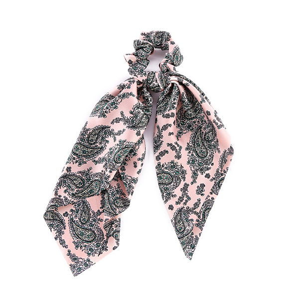4 stk. Hår Satin Silke Elastiske Hårbånd Ponytail Holder Hår Ti