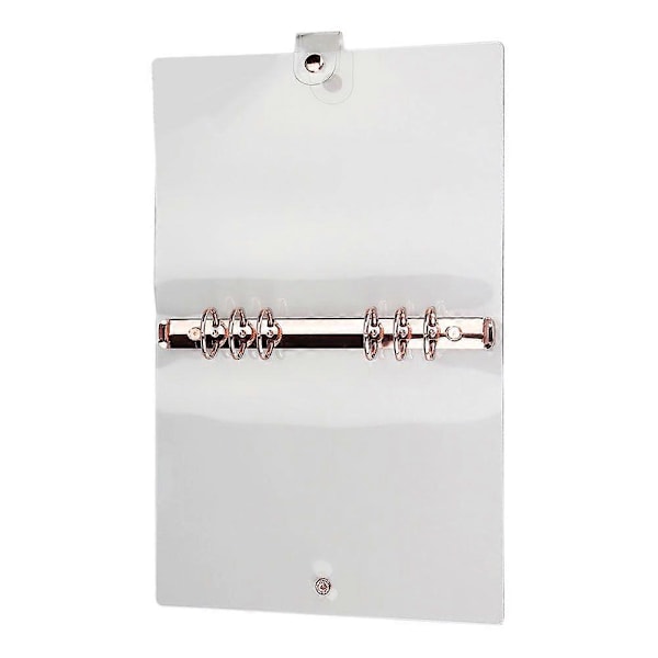 Bärbart Transparent Pärmskydd PVC Anteckningsboksskydd Lösbladigt Scrapbook-skydd