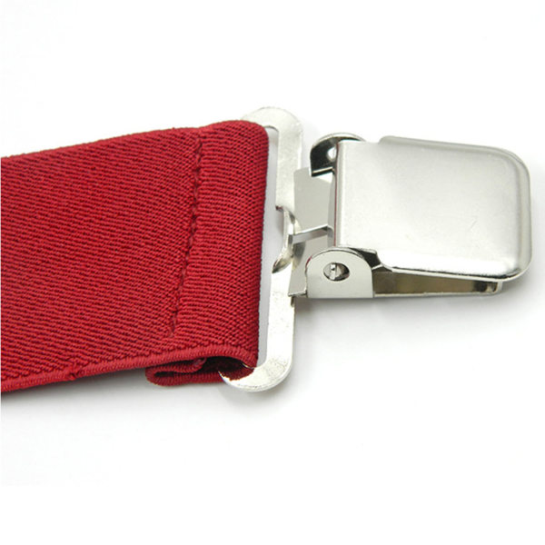 #Rød, 5 cm bredere, elastiske stropper#