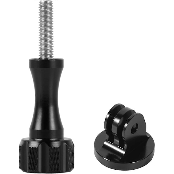Tripodfesteadapter i aluminiumslegering med skrue for GoPro Session GoPro Hero GoPro Max DJI Osmo Insta360 Action Camera