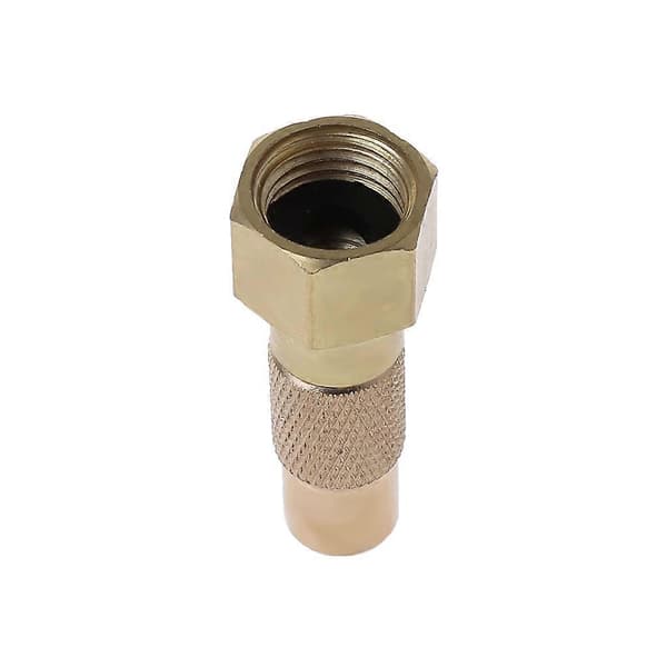 Ren Luftchuck for Dekk i Ren Kobber, Luftdyseadapter for Dekkompressor