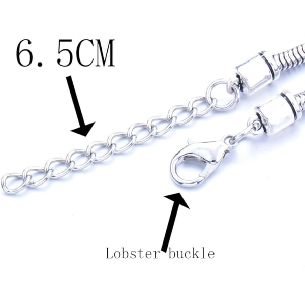 Damarmband, armband i rostfritt stål med pärla och kristall